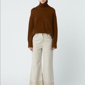 OAK + FORT knit turtle neck sweater